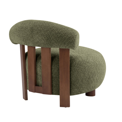 Kesena Modern Bouble Fabric Accent Chair