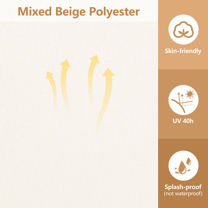 Ezra Outdoor 4-piece Acacia Wood and Metal Patio Sofa Corner Set