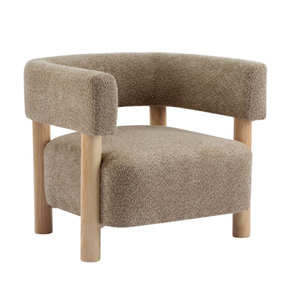 Trailthorn Boucle Upholstered Accent Arm Chair
