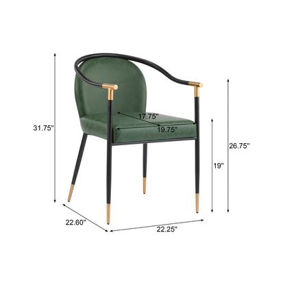 Auvia Modern Upholstered Cushioned Dining Chair