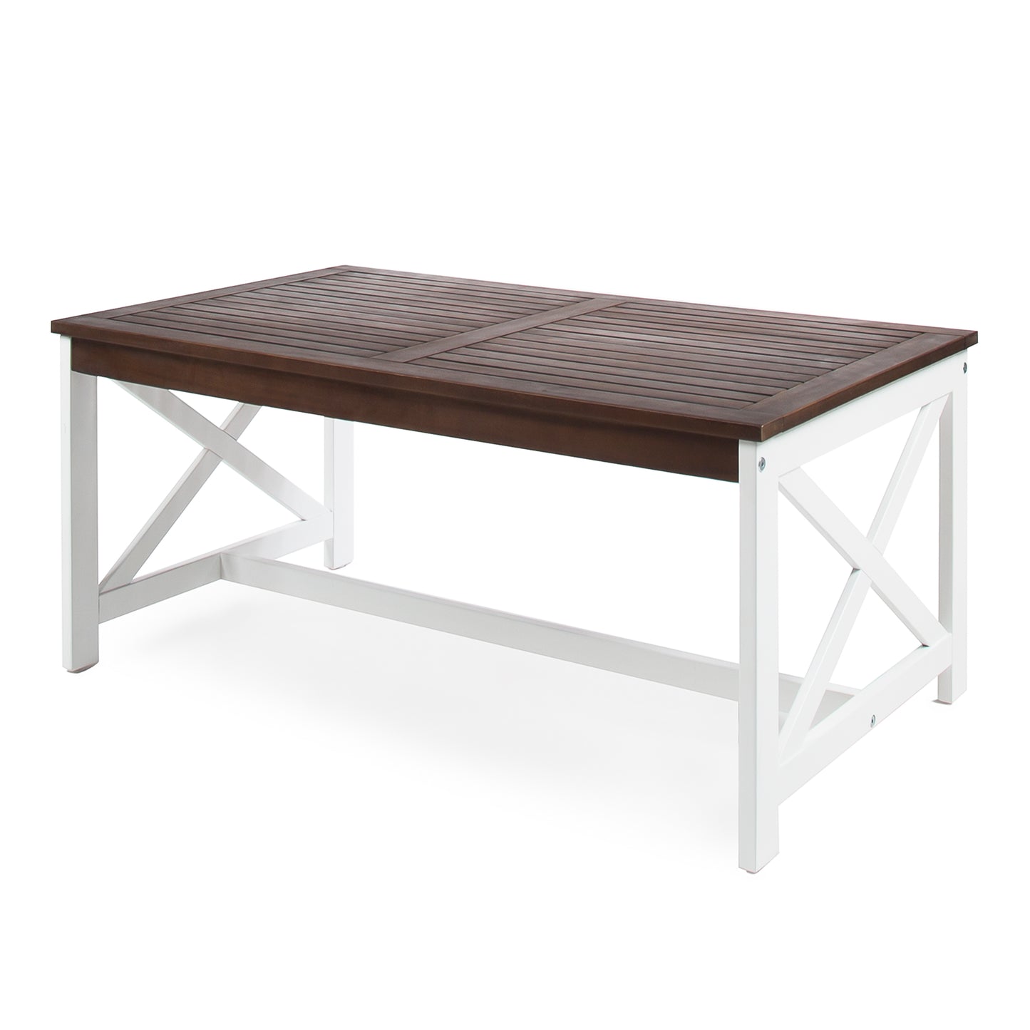 Ismus Outdoor Finished Acacia Wood Coffee Table