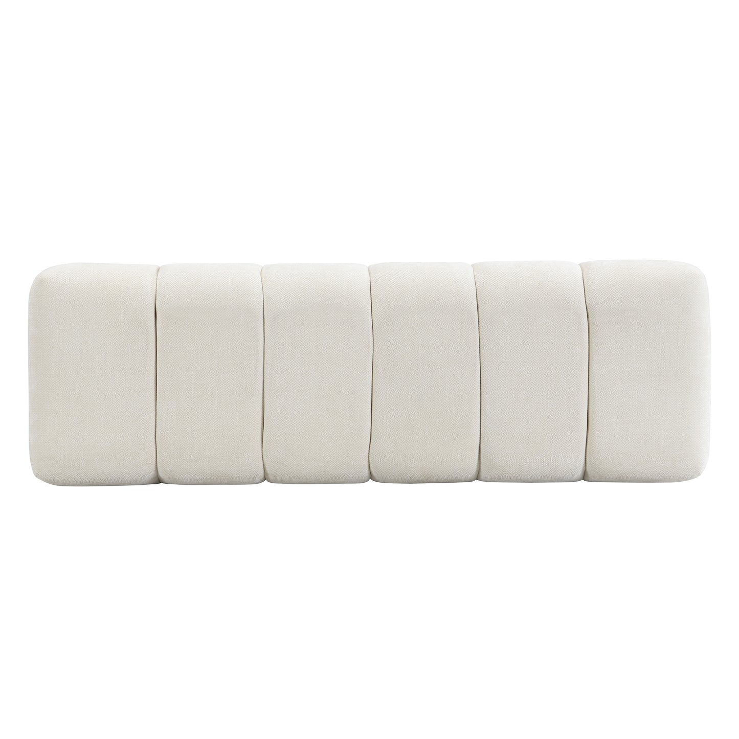 Sylithar Chenille Fabric Upholstered Dining Bench, End of Bed Entryway Bench Ottoman