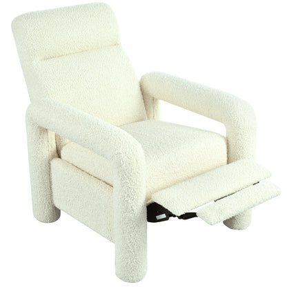 Zuvia Push Back Recliner Armchair Upholstered Recliner Chair Single Sofa