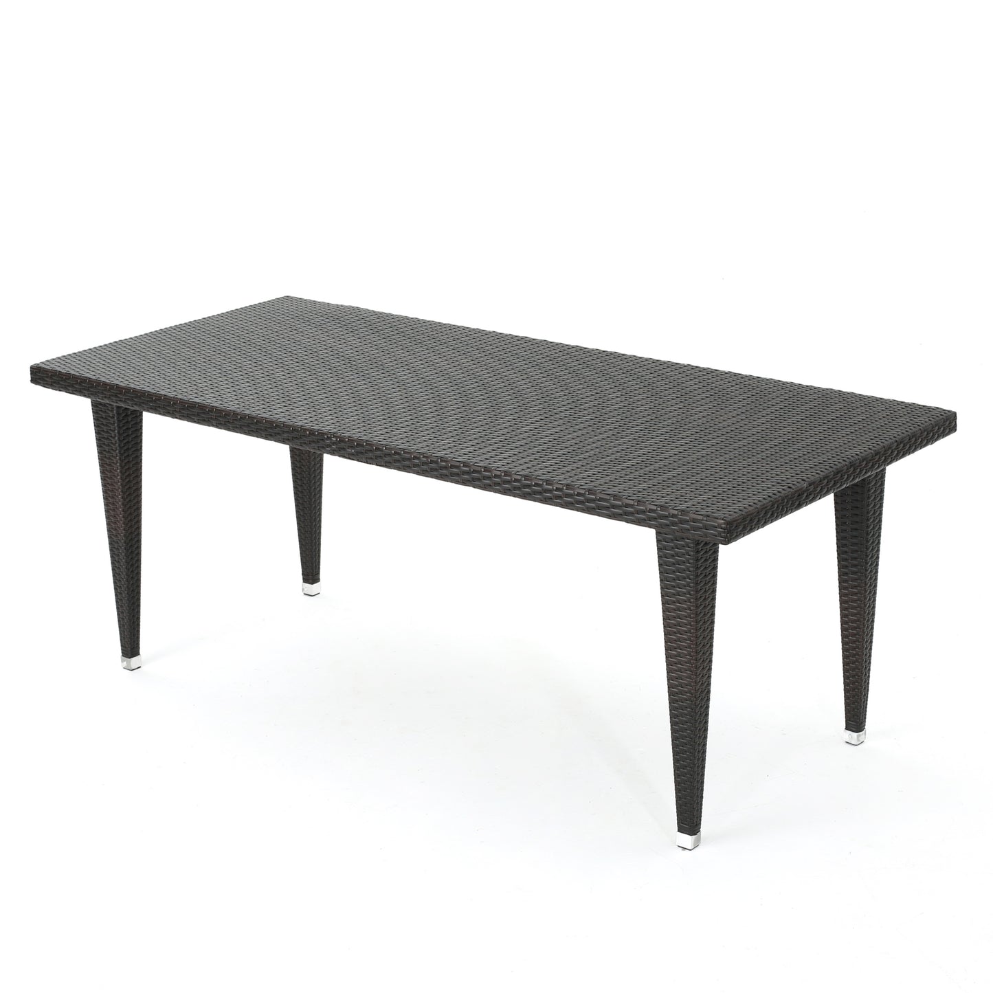 Durango Outdoor 73.5-inch Multibrown Wicker Rectangular Dining Table