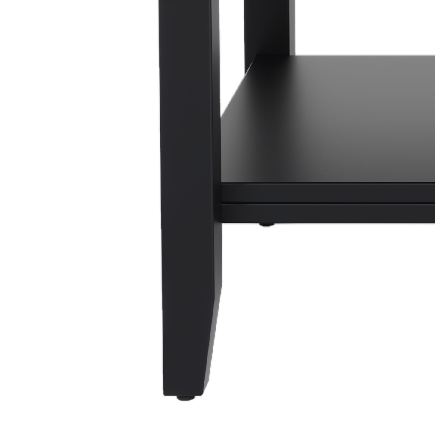 Faelan Bathroom Vanity with Ceramic Sink with Adjustable Shelf and open shelf