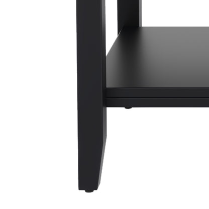 Faelan Bathroom Vanity with Ceramic Sink with Adjustable Shelf and open shelf