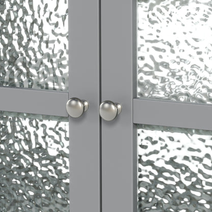 Faelan Bathroom Vanity with Ceramic Sink with Adjustable Shelf and open shelf