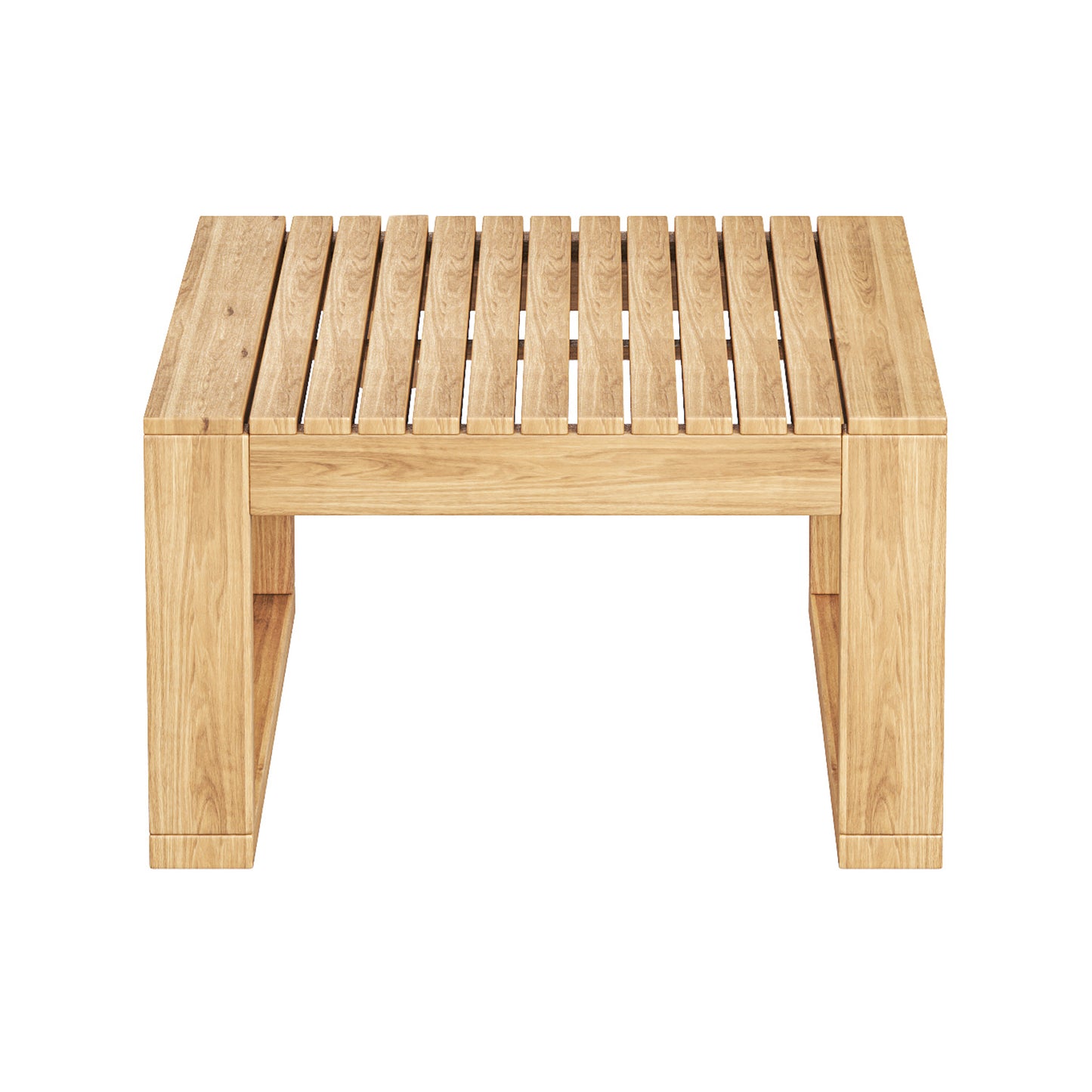 Silas Outdoor 3pcs Acacia Sectional Patio Sofa Set With Coffee Table