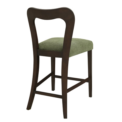 VintParlor 25.5 in. Modern Upholstered Counter Stools,Set of 2