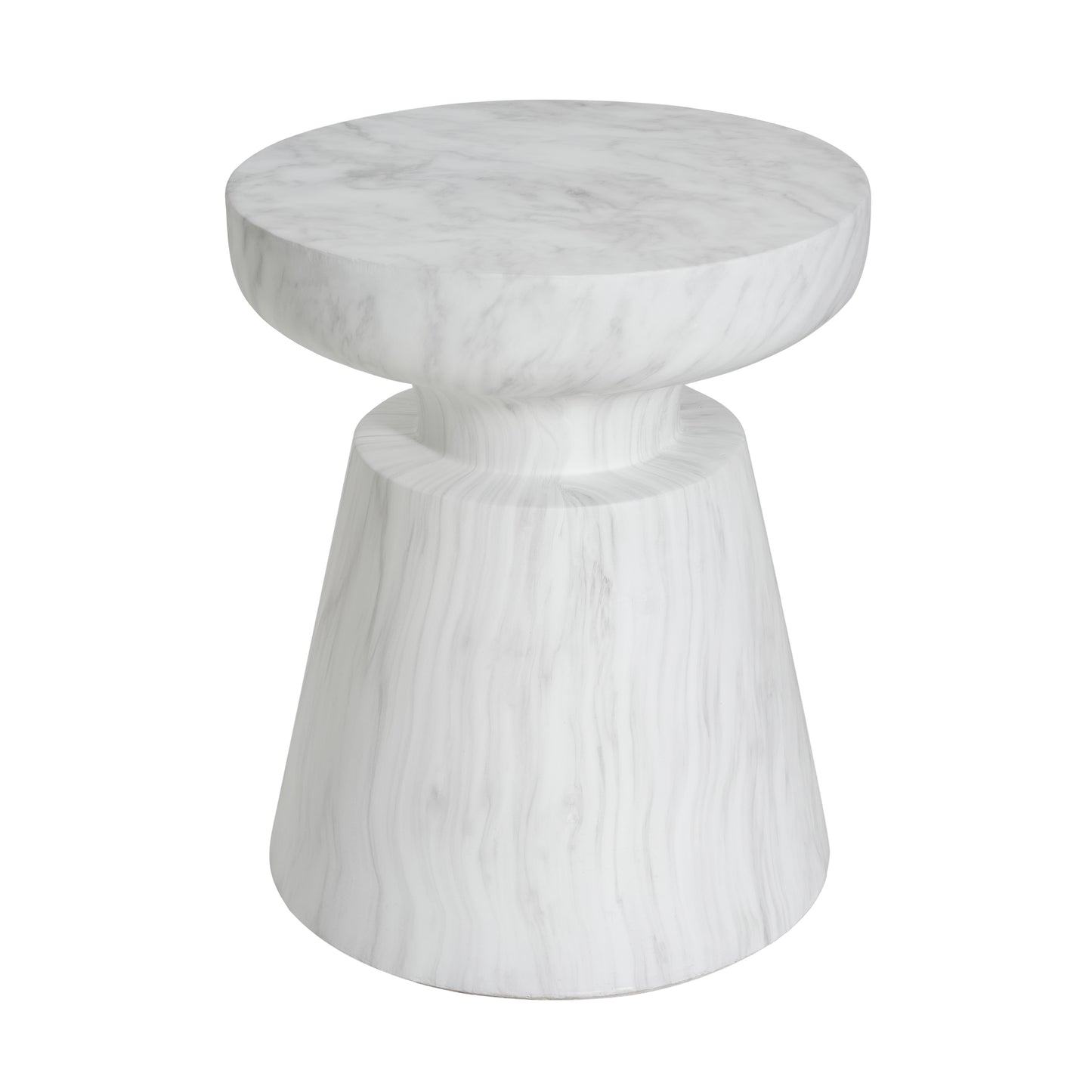 Orvellan Outdoor Ponti Travertine Side Table
