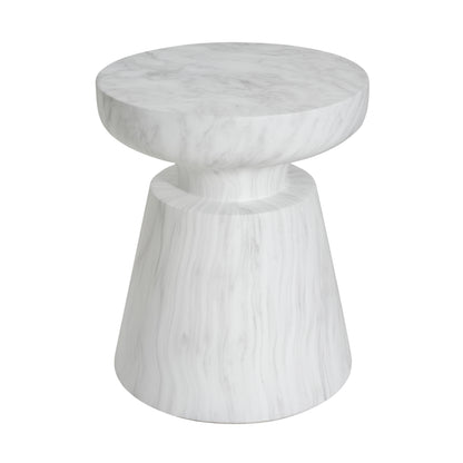 Orvellan Outdoor Ponti Travertine Side Table