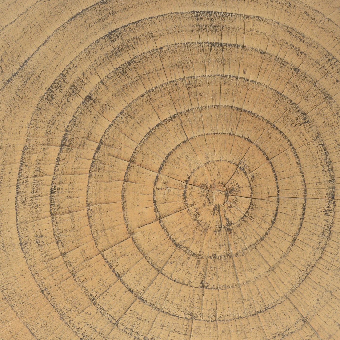 Hawthor MGO Hollow Side Table, Wood-like texture