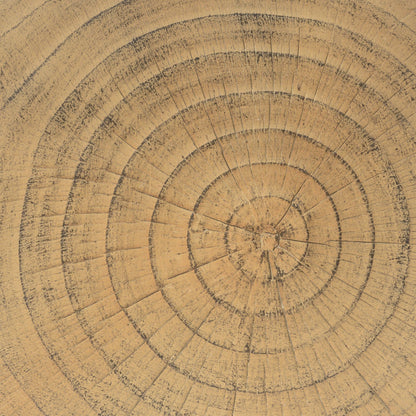 Hawthor MGO Hollow Side Table, Wood-like texture