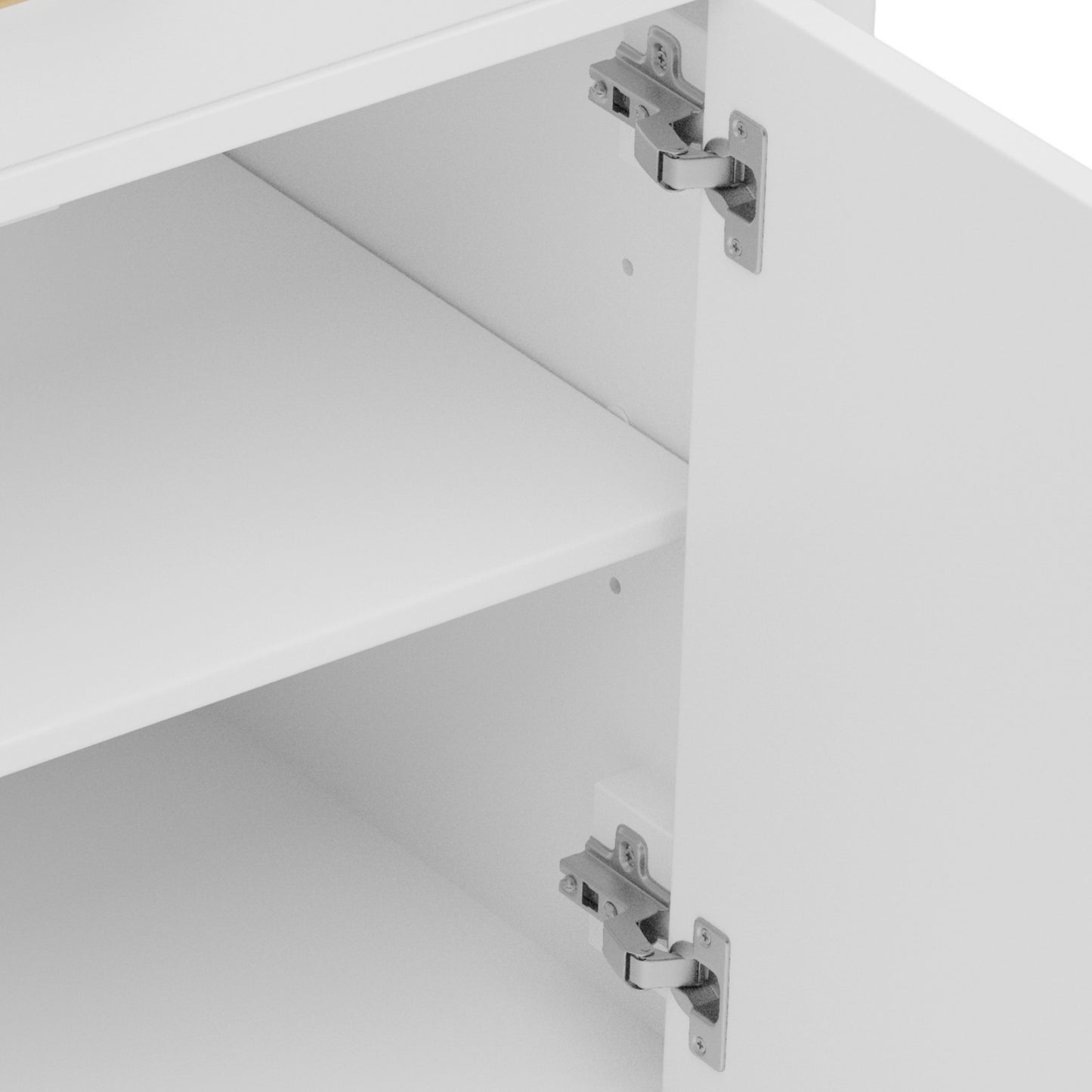 MuKi 31" Bathroom Vanity with Sink, Bathroom Cabinet with Soft Close Doors and Adjustable Shelf