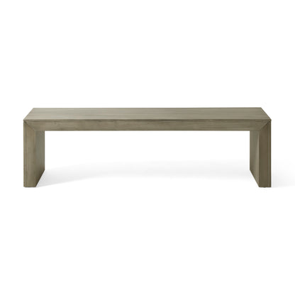 Alveton Rustic Acacia Wood Dining Bench