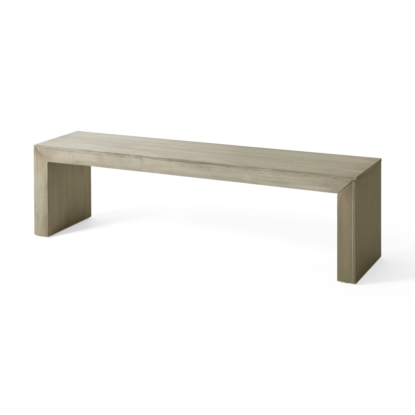 Alveton Rustic Acacia Wood Dining Bench