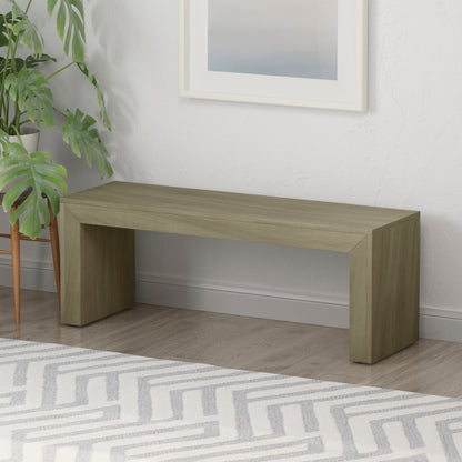 Anillo Rustic Acacia Wood Dining Bench