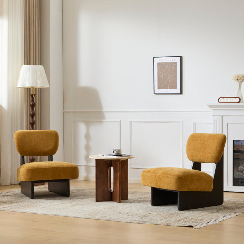 Brilinos Modern Lounge Chair Minimalist Design, Stylish and Comfortable,Set of 2