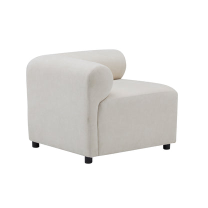 Evelyn Modular Sectional – 3 Armless Chairs + 1 Corner Chair