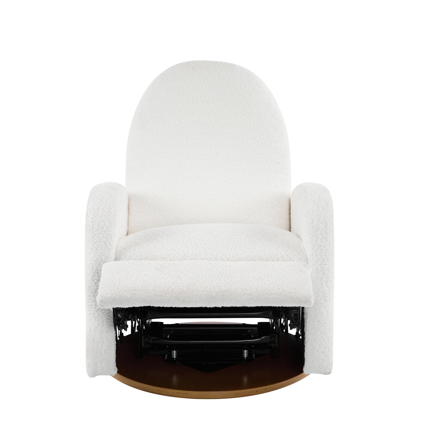 Alindra Modern 360° Swivel Glider Recliner Chair with Rocking Motion