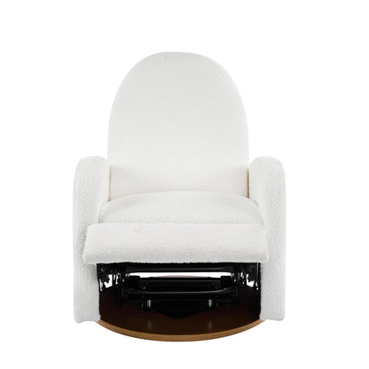 Alindra Modern 360° Swivel Glider Recliner Chair with Rocking Motion