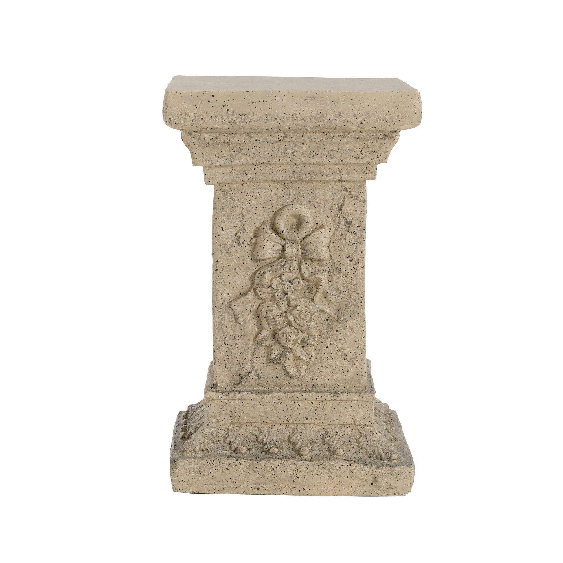 indoor pillar plant stand Briable Pedestal Column Plant Stand, 19 Inch, Indoor and Outdoor
