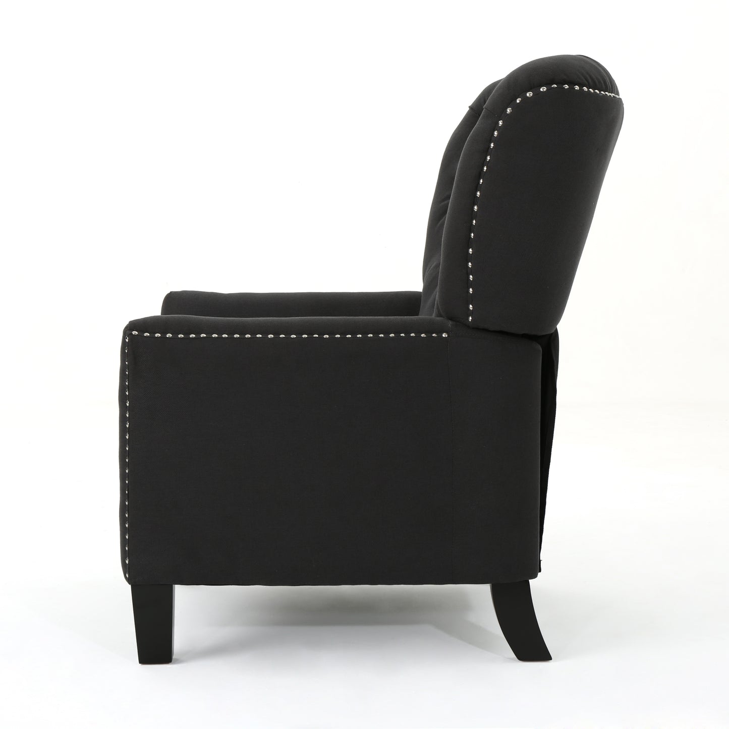 Finnion Modern Fabric Push Back Recliner