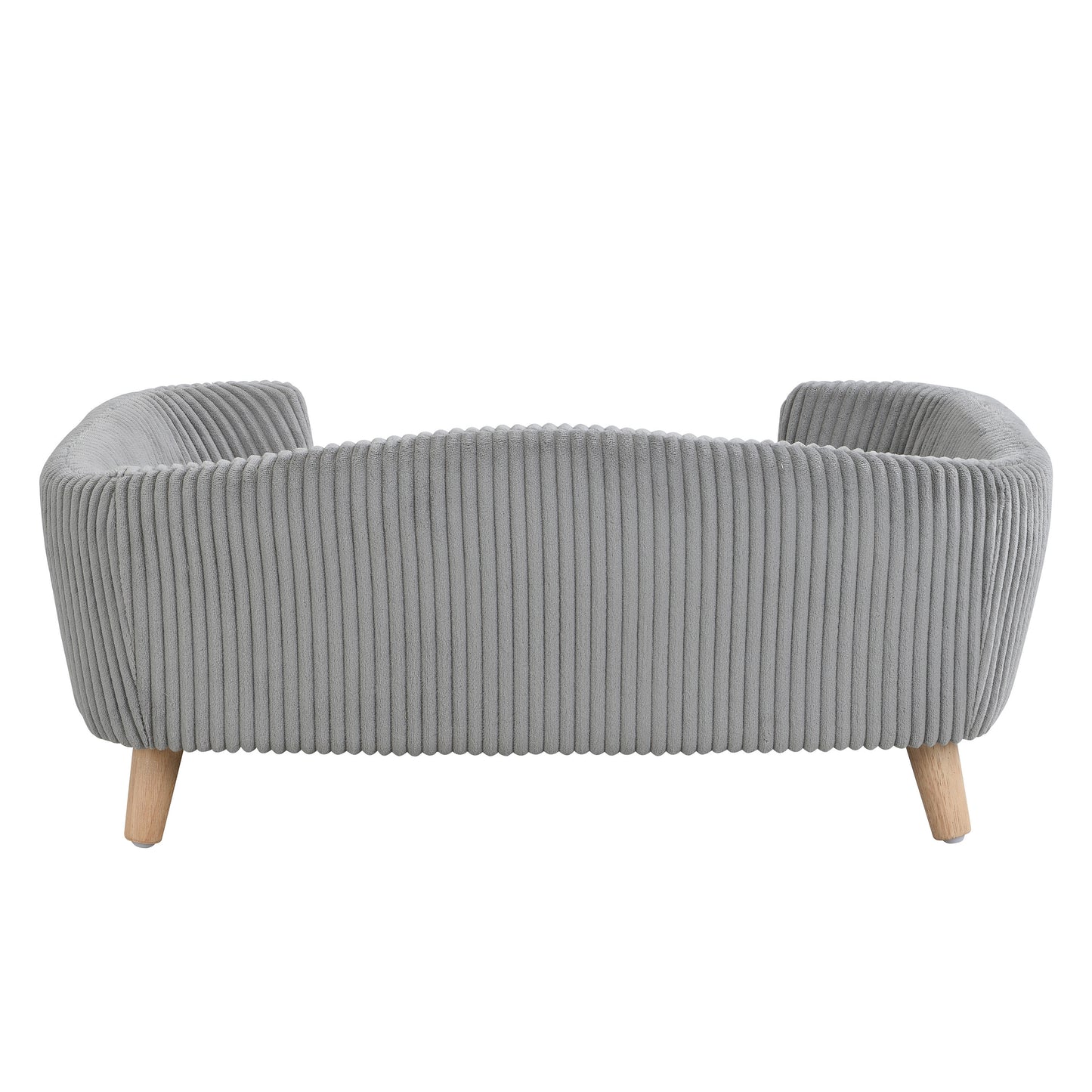 Samuel Mid Century Small Plush Pet Bed