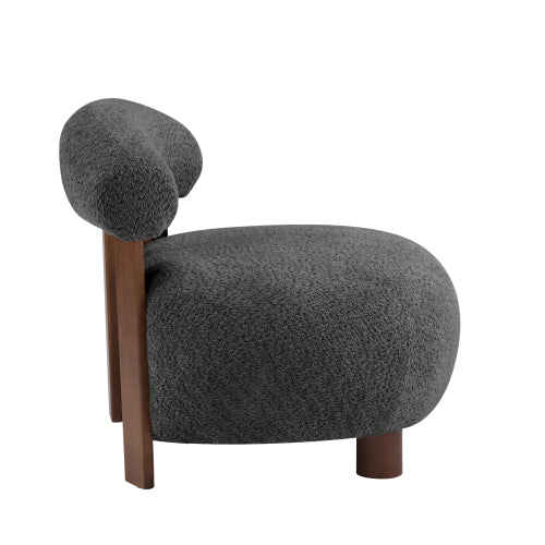Kesena Modern Bouble Fabric Accent Chair