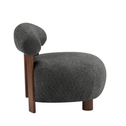 Kesena Modern Bouble Fabric Accent Chair
