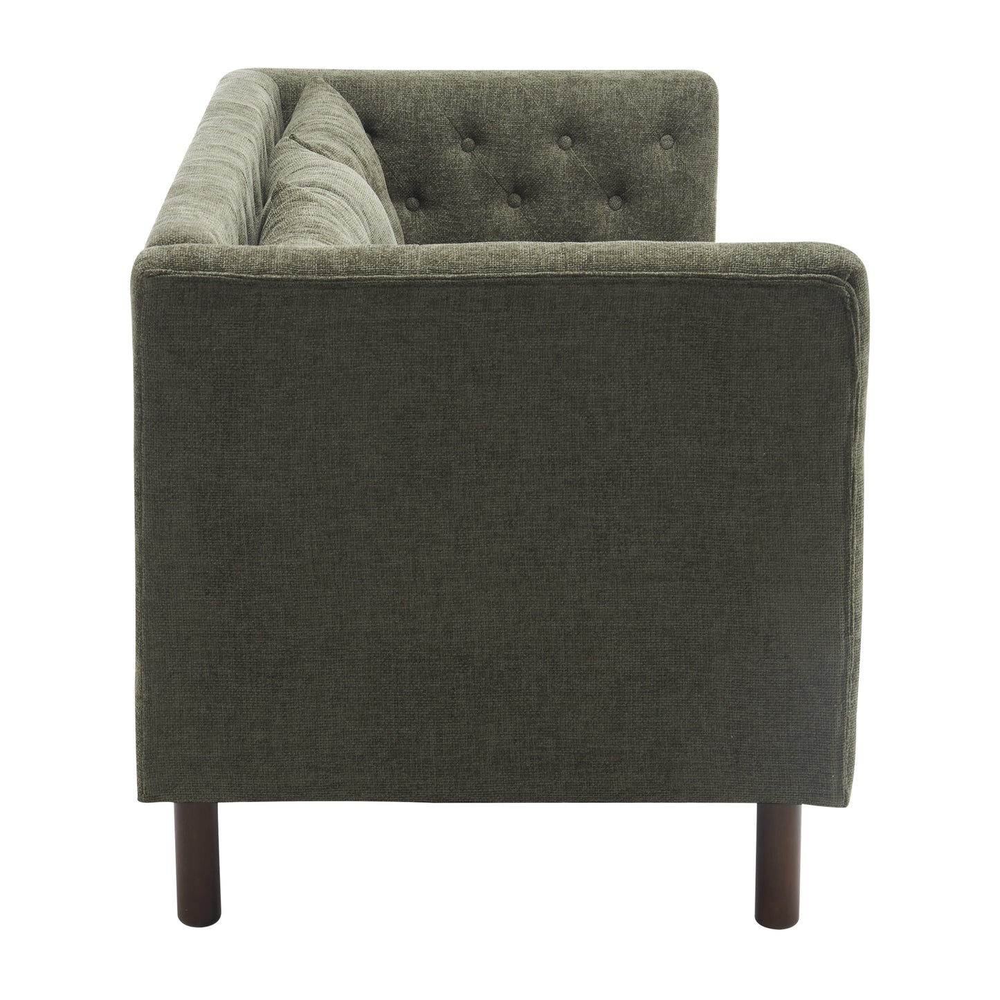Noirae Upholstered Sofa Modern 3-seater Sofa Couch with Tufted