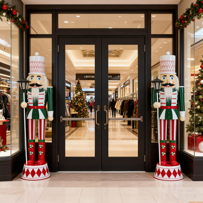 Peregrine Classic Iron Nutcracker for Holiday Decor_B