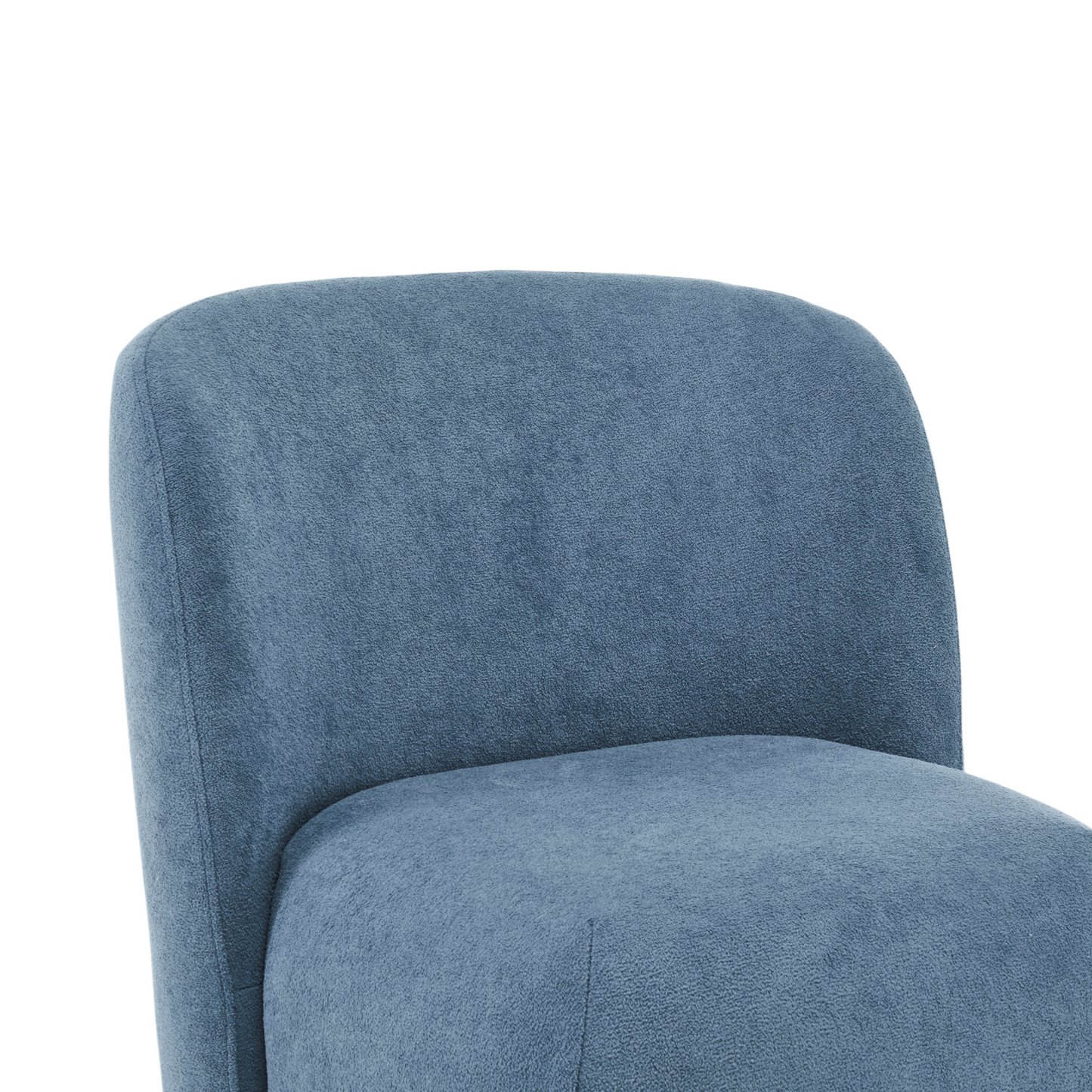 Sallia Ultra-Soft Modern Low-Back Armless Accent Chair, Multiple Color