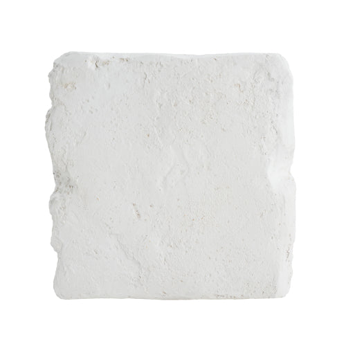 Lyral Outdoor Patio Karst Cave Inspired MGO Side Table, White