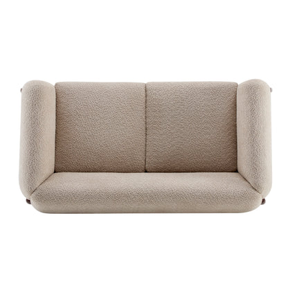 Amberlyn Modern Upholstered Loveseat