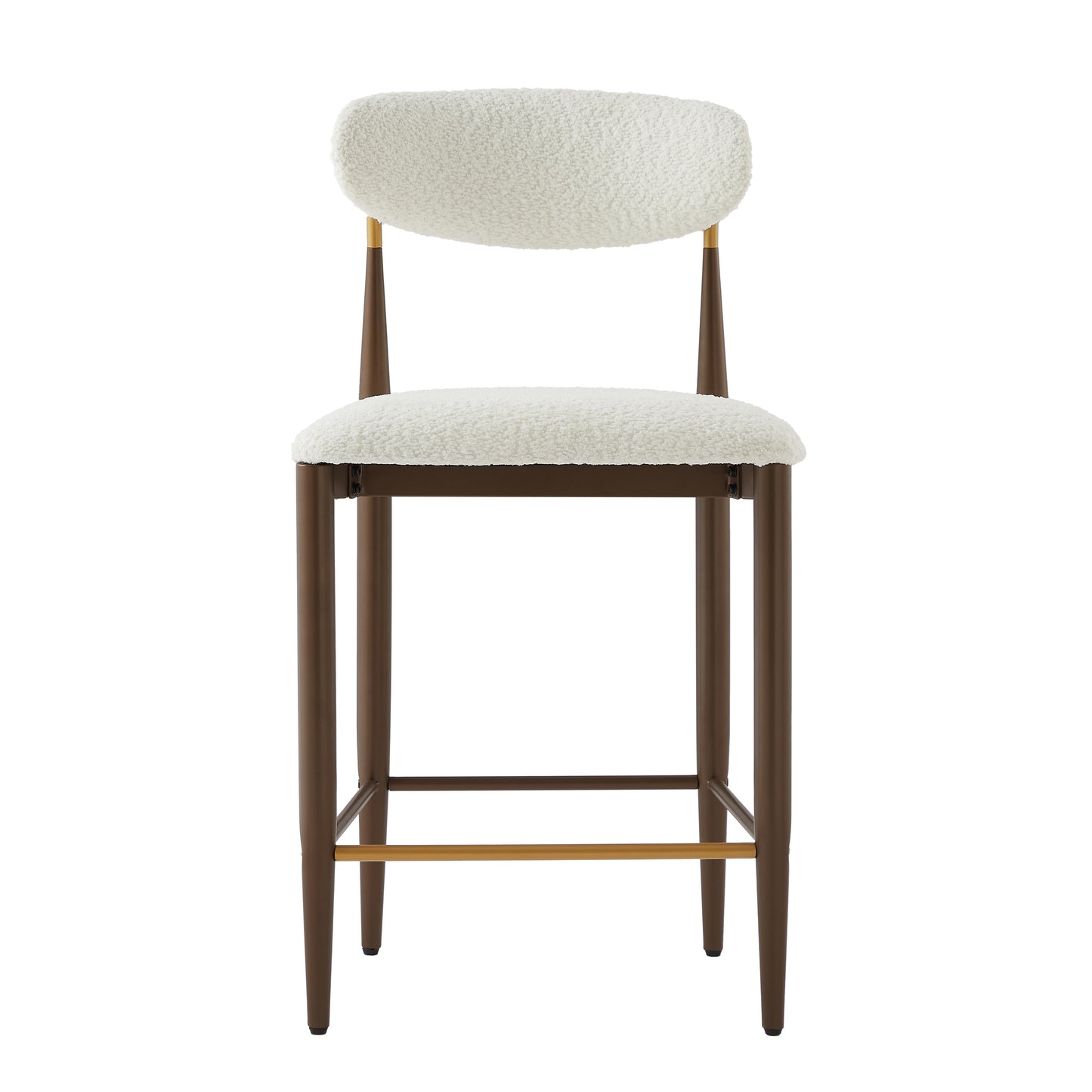 Magolani Minimalist Style Armless Counter Stool- Set of 2