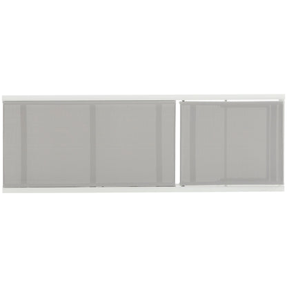 Tavilinin 5-Level Adjustable Outdoor Chaise Lounge, Durable Aluminum Frame & Textilene Mesh