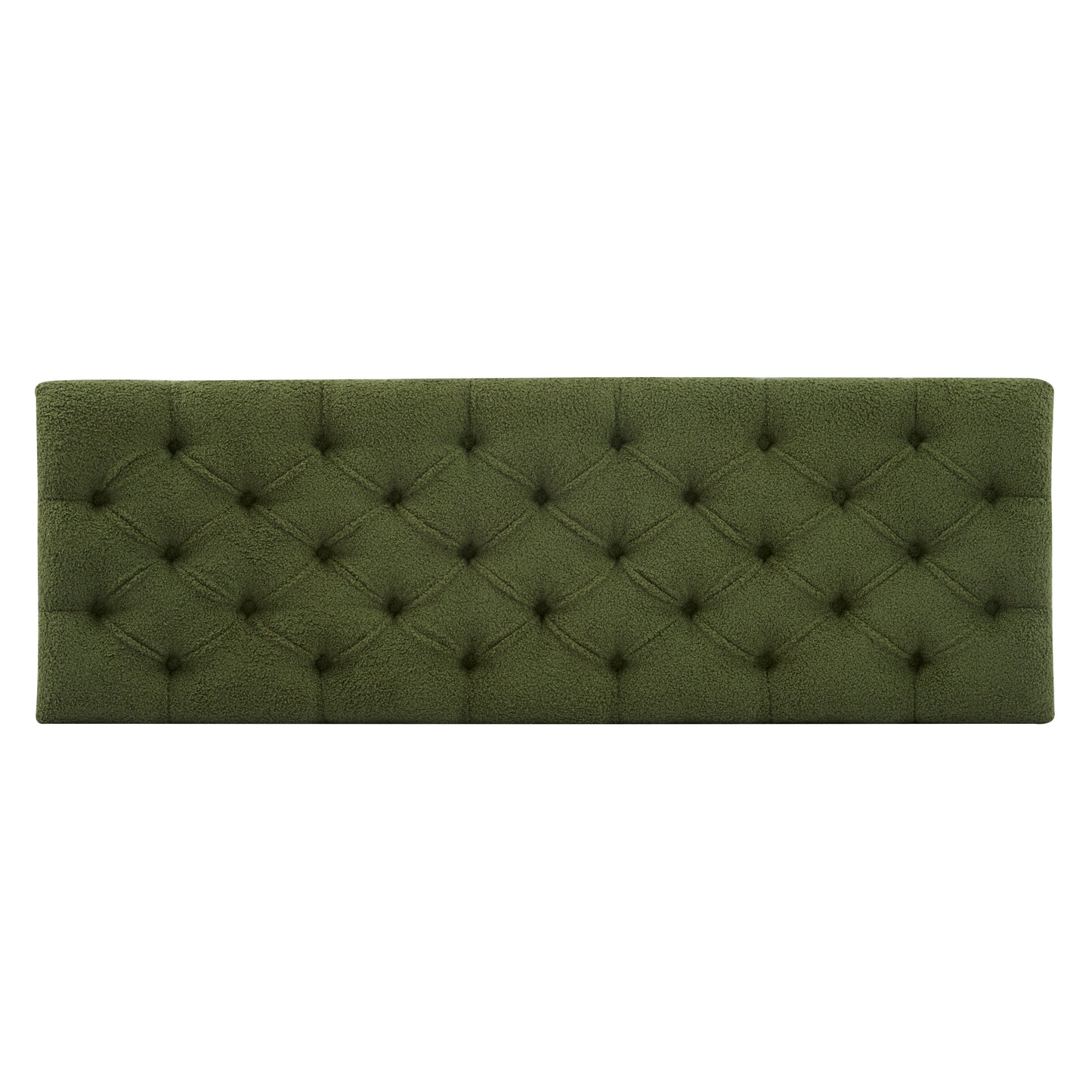 HaChe Ottoman Bench with Storage,Boucle Surface, Rubber Wood Legs, 300 lbs Capacity