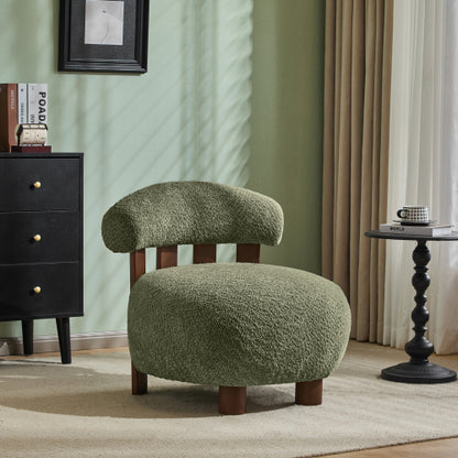 Kesena Modern Bouble Fabric Accent Chair