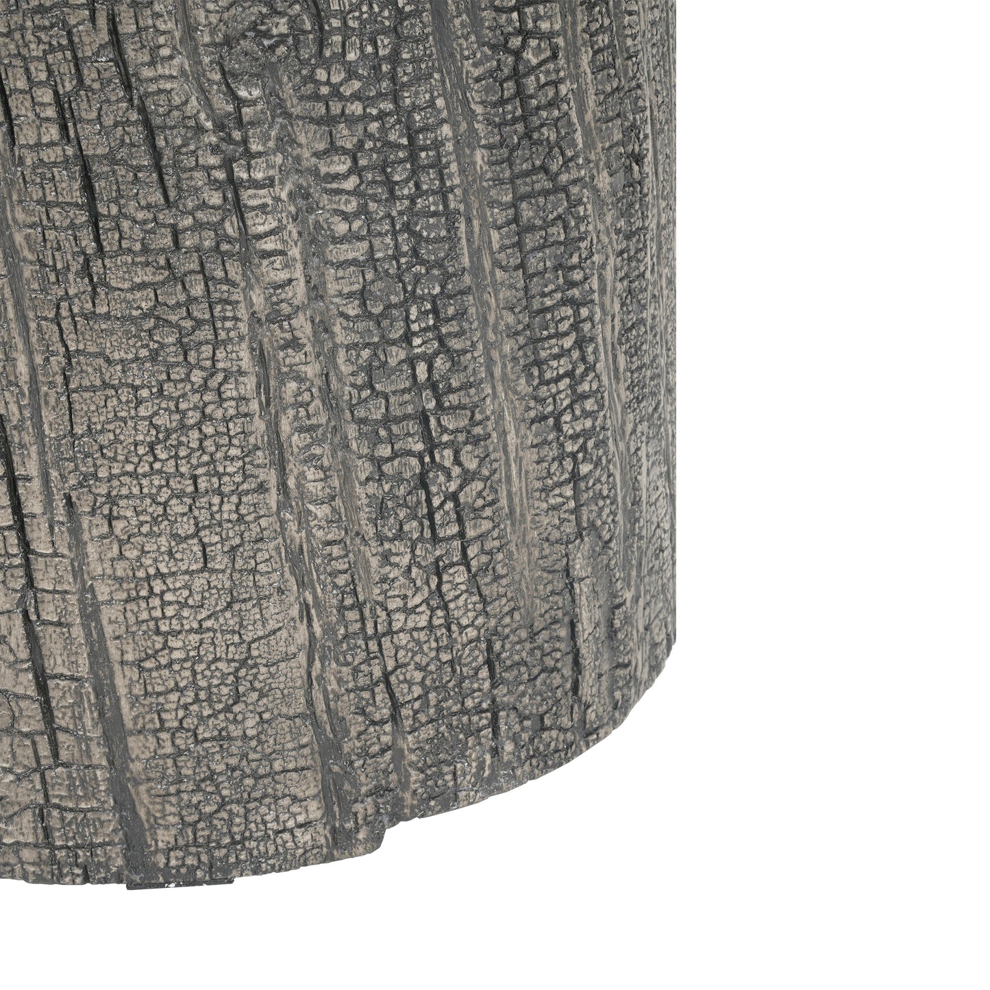 Morvyn Outdoor Fire Pit & Side Table Set – 30,000 BTU Propane Fire Pit + 16x20" Tank Holder,Light Grey