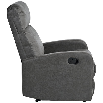 Elarra Modern Recliner Manual Recliner Home Theater Manual Recliner Chair with Adjustable Backrest