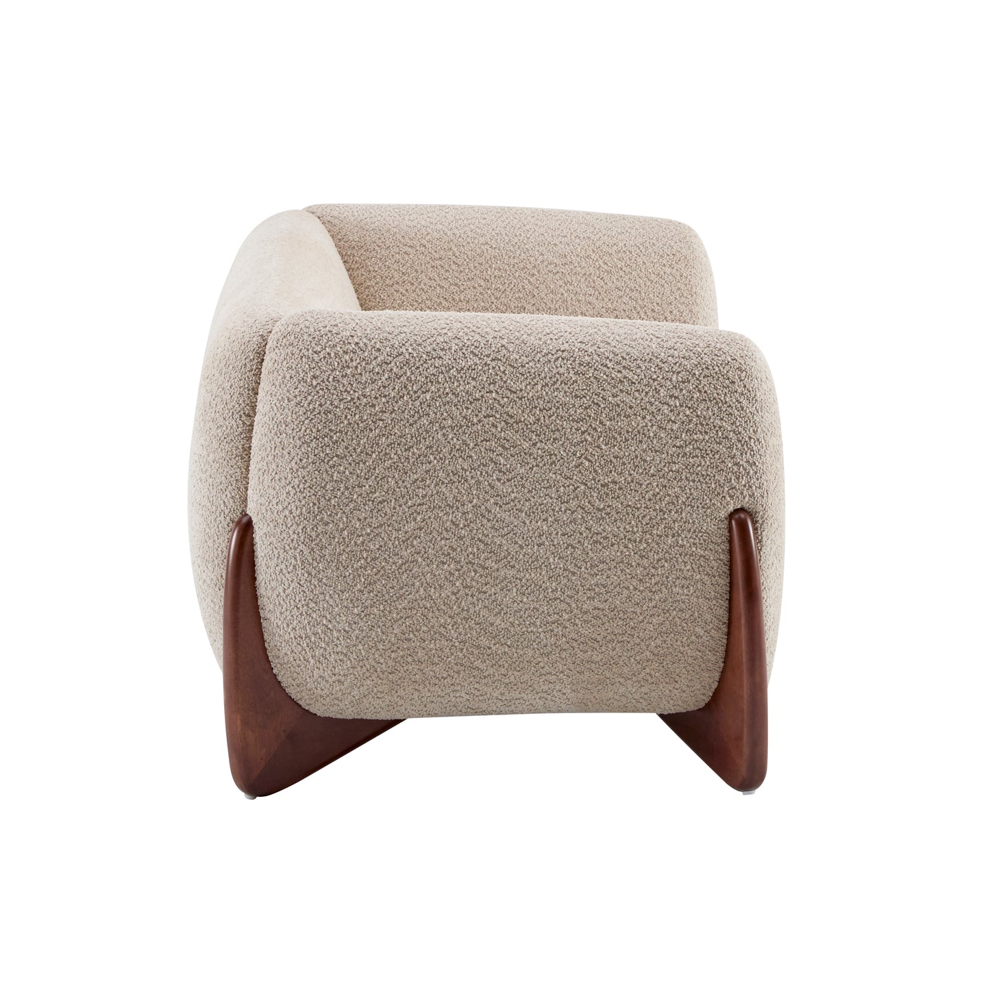 Amberlyn Modern Upholstered Loveseat