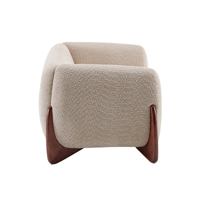 Amberlyn Modern Upholstered Loveseat