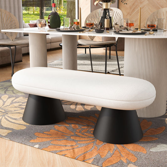 Aegirion Modern Dining Room Upholstered Dining Bench