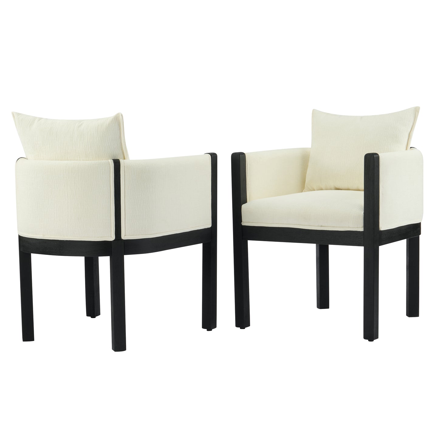 Ulradarisa Linen Upholstered Armchair (Set of 2)