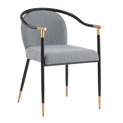 Auvia Modern Upholstered Cushioned Dining Chair