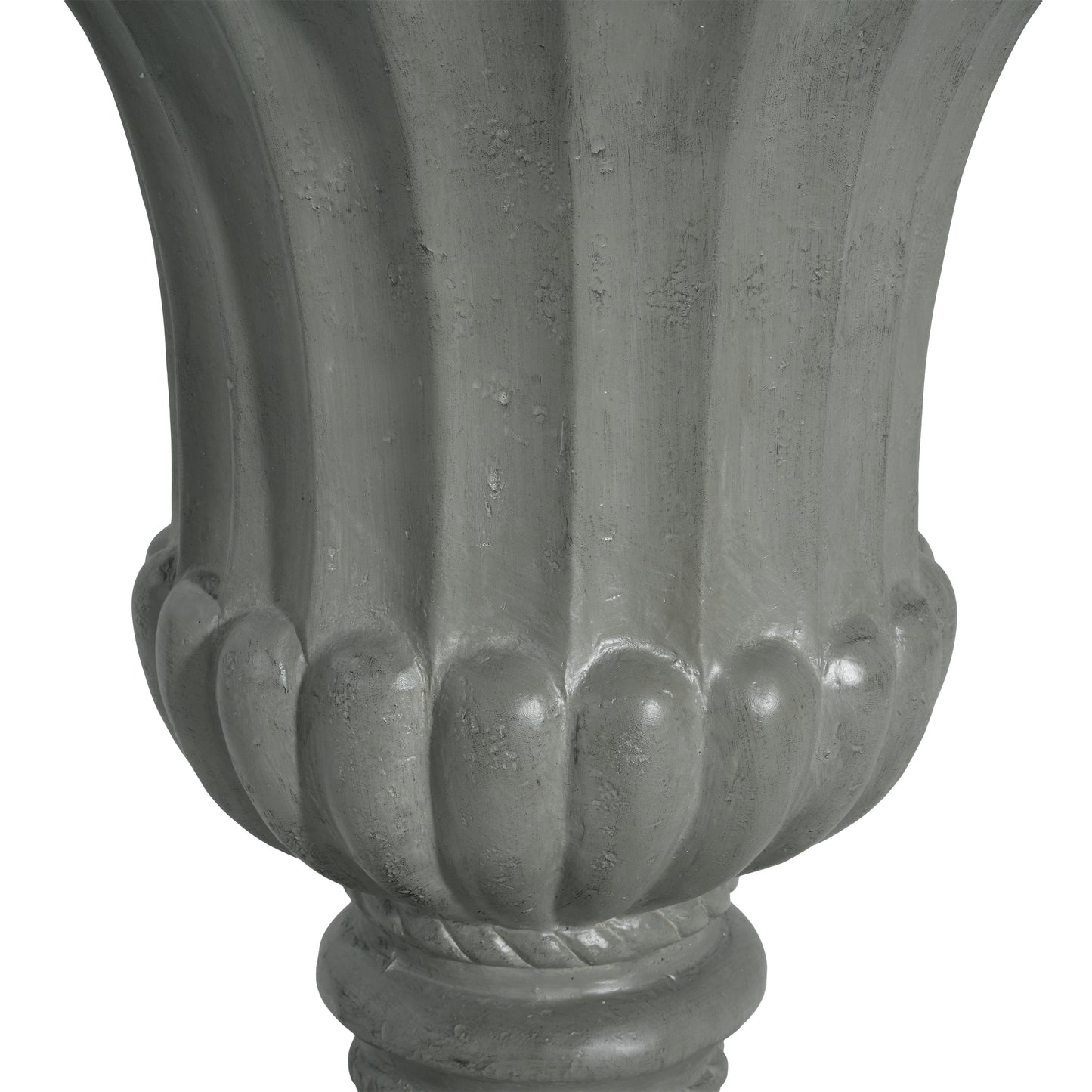Alder Outdoor Magnesium Oxide Garden Urn Planter, Antique White