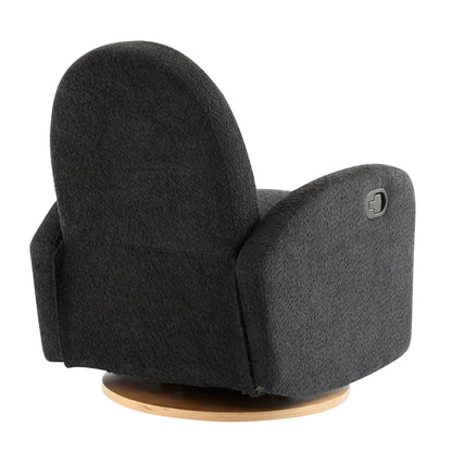Alindra Modern 360° Swivel Glider Recliner Chair with Rocking Motion