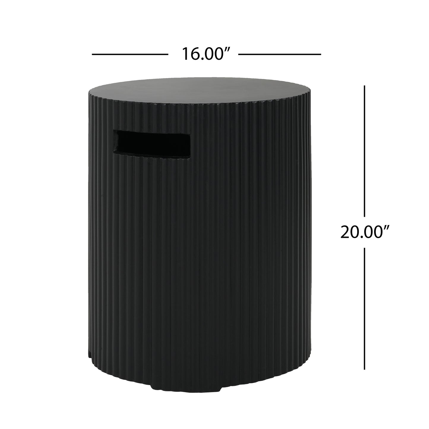 Alarion Outdoor Fire Pit Table Set – 40,000 BTU Propane Fire Pit with Matching Tank Holder