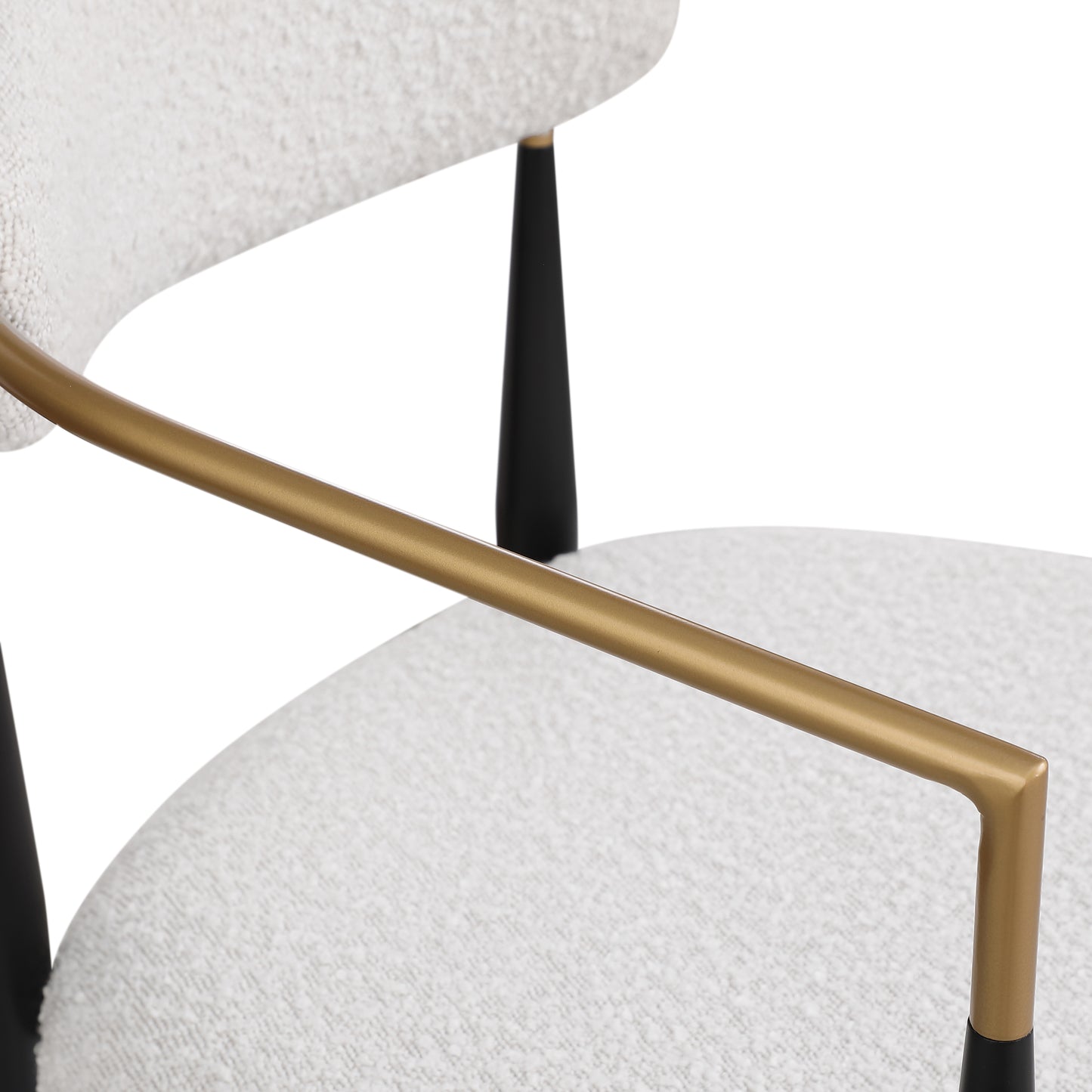 Camas Zephyr Indoor Fabric Dining Chair Set of 2